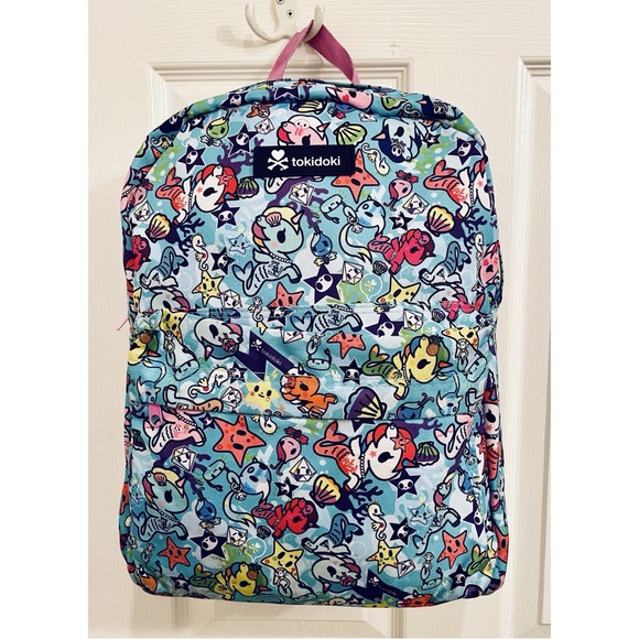 tokidoki Handbags - Tokidoki Sea Unicorno full size backpack kawaii